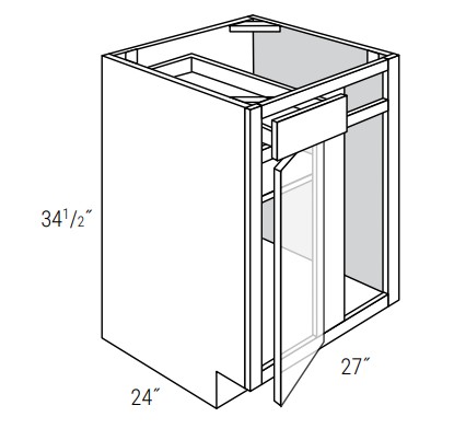 Single Door and Single Drawer Blind Base Cabinets