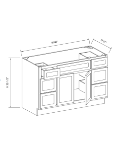 Magnolia Shaker - ADAV4821DD
