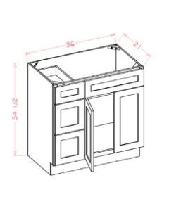 Coastal Dove Shaker - V3621DL