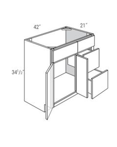Warm Oak - V3621FD-L