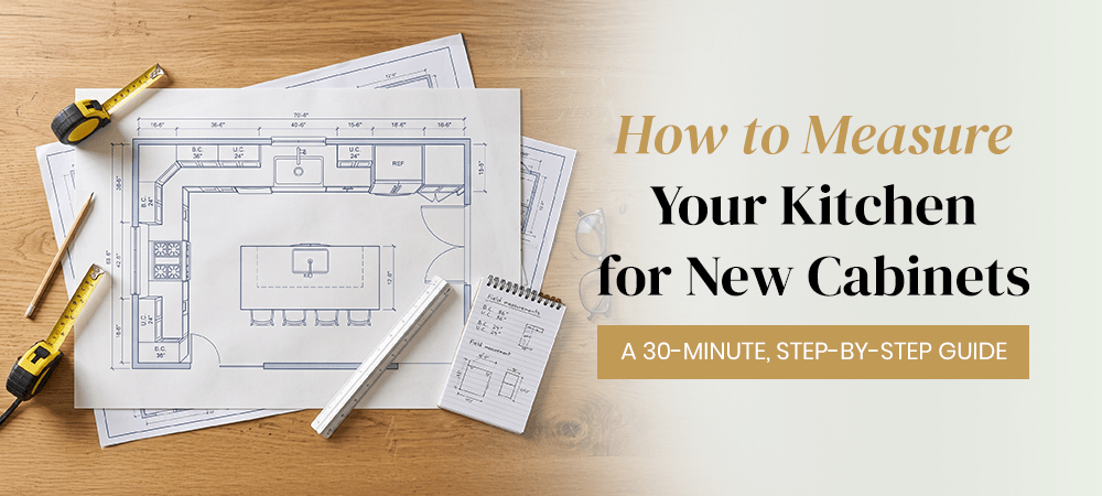 How to Measure Your Kitchen for New Cabinets (a 30-Minute, Step-by-Step Guide)  
